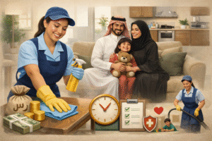 خادمات بالساعه بالرياض