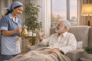 خادمة منزلية بالشهر