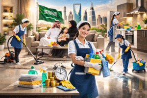 شغالة بالساعه