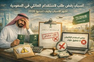 أسباب رفض طلب الاستقدام العائلي في السعودية
