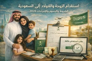 استقدام الزوجة والأولاد إلى السعودية الشروط والرسوم والإجراءات 2026