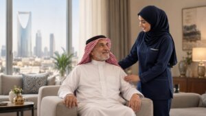 رعاية منزلية لكبار السن بالرياض عاملات ومرافقات موثوقات