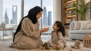 مربية أطفال بالرياض