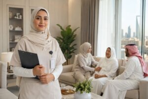 مكتب استقدام ممرضات بالرياض - ممرضات بالشهر ورعاية منزلية موثوقة