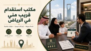 مكتب استقدام قريب مني في الرياض
