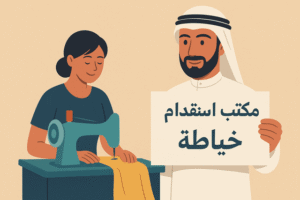 مكتب استقدام خياطة منزلية أو مهنية في السعودية