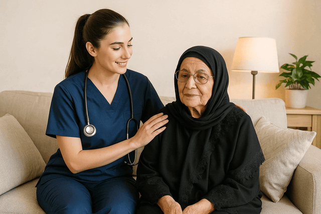 استقدام رعاية منزلية لكبار السن في السعودية