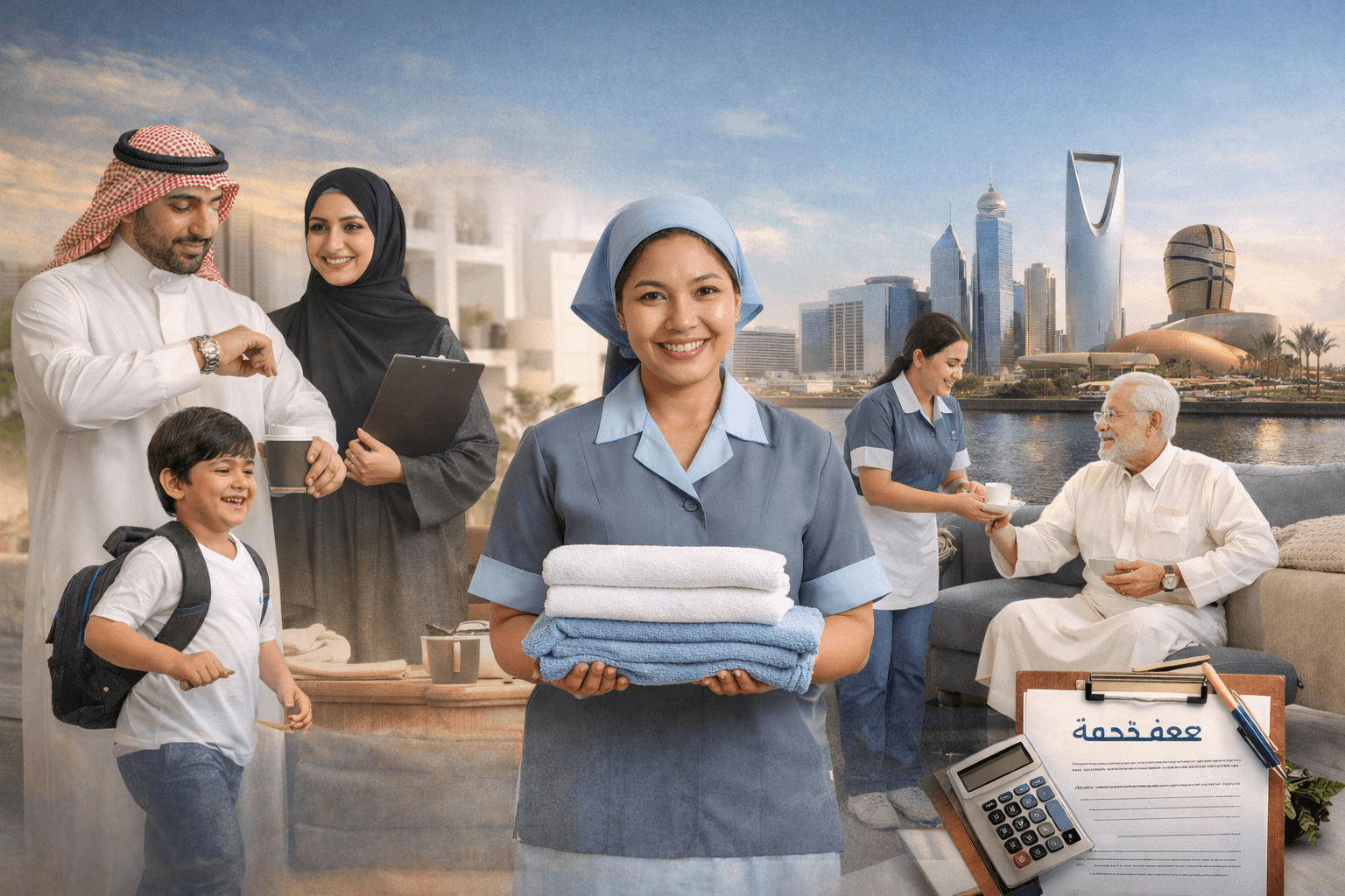 أفضل شركة تأجير عاملات بالشهر في السعودية