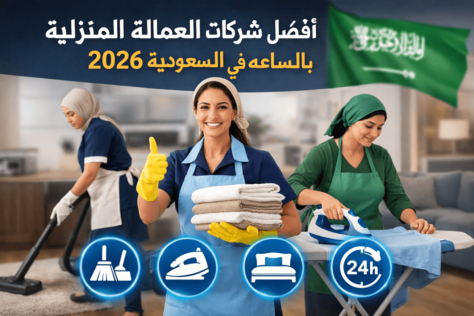 أفضل شركة عاملات بالساعه في السعودية