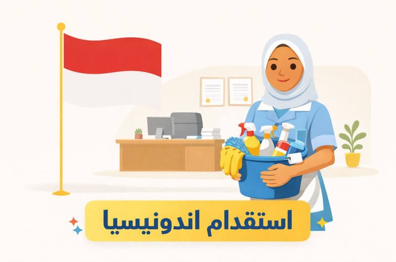 استقدام اندونيسيا في السعودية – الشروط، التكاليف والمكاتب