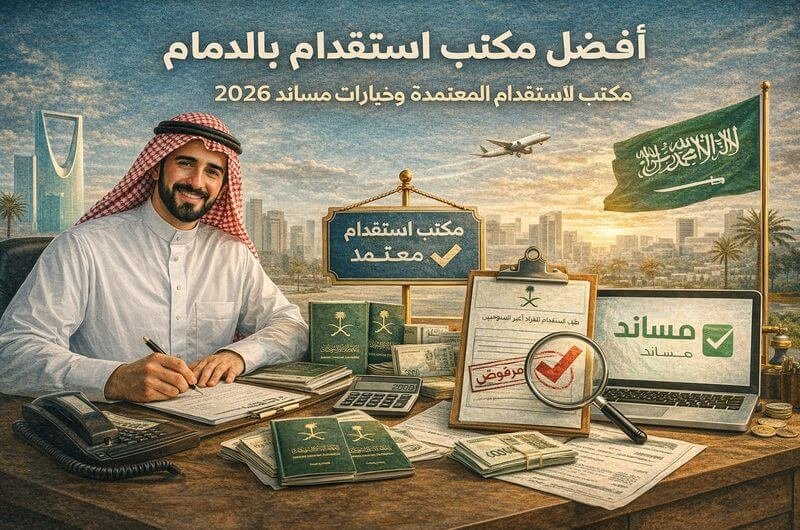 أفضل مكتب استقدام بالدمام مكاتب الاستقدام المعتمدة وخيارات مساند 2026